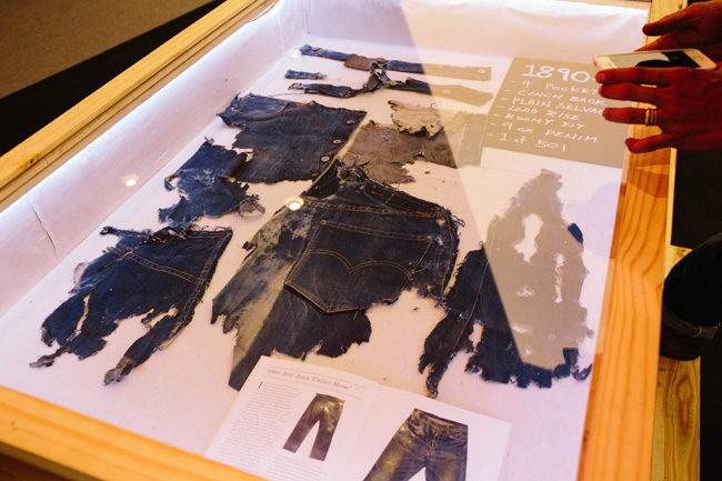 Levi's vintage clothing embassy shop
