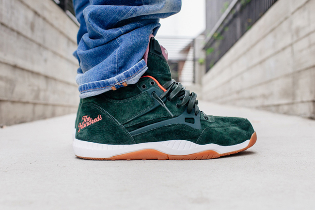 reebok pump x the hundreds