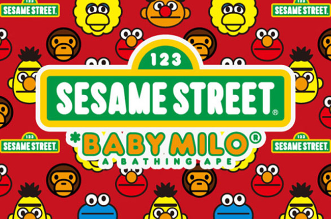 “A Bathing Ape x Sesame Street Capsule Collection” พบกับคอลเล็คชั่น