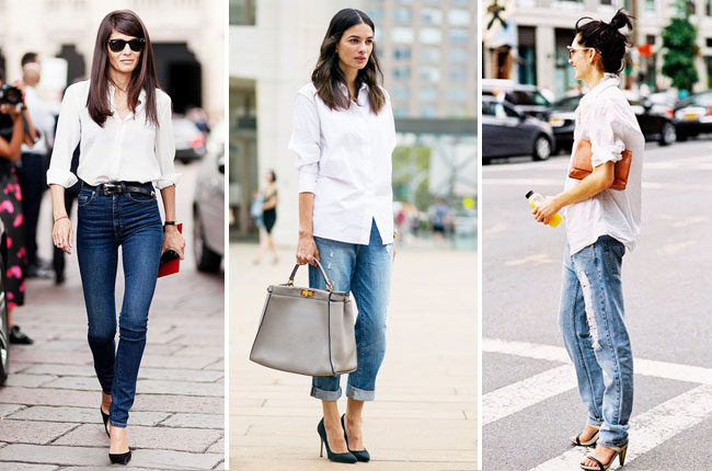 Ways-to-wear-white-button-down-shirt-women-style-dooddot-01