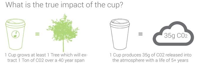 Plantable Coffee Cup dooddot 7