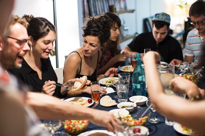 Eat With ; Hummus Brunch with Naama Shefi & Noam Bonnie ; Photo By: Eilon Paz