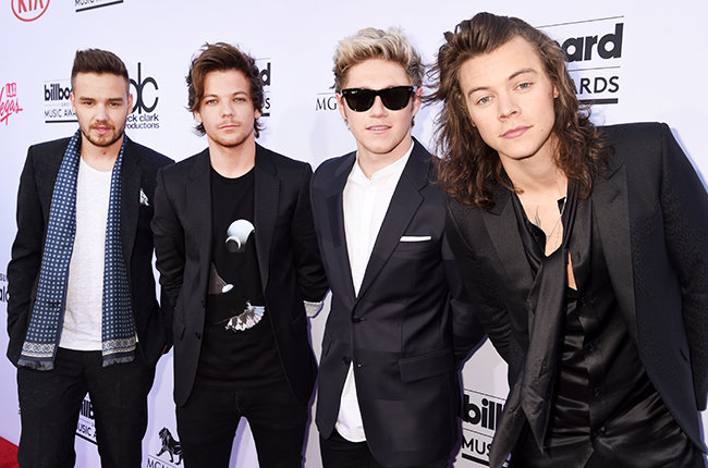 dooddot  One Direction attend the 2015 Billboard Music Awards