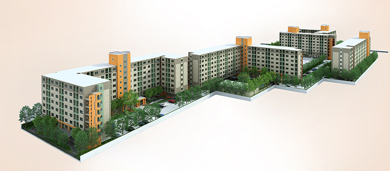 LPN Condo Rajapruk - Bang Waek Neighborhood Survey dooddot 41