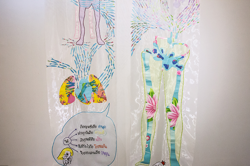 Line to Skyler by at Rossalin Garst Numthong Gallery at Aree dooddot 9