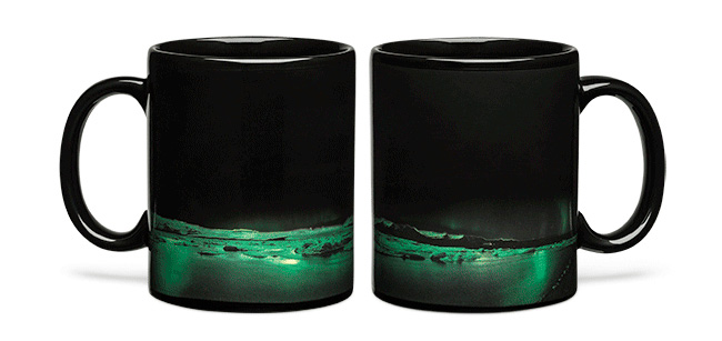 Aurora Borealis Heat Change Mug  Dooddot 1