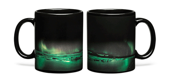 Aurora Borealis Heat Change Mug  Dooddot 2