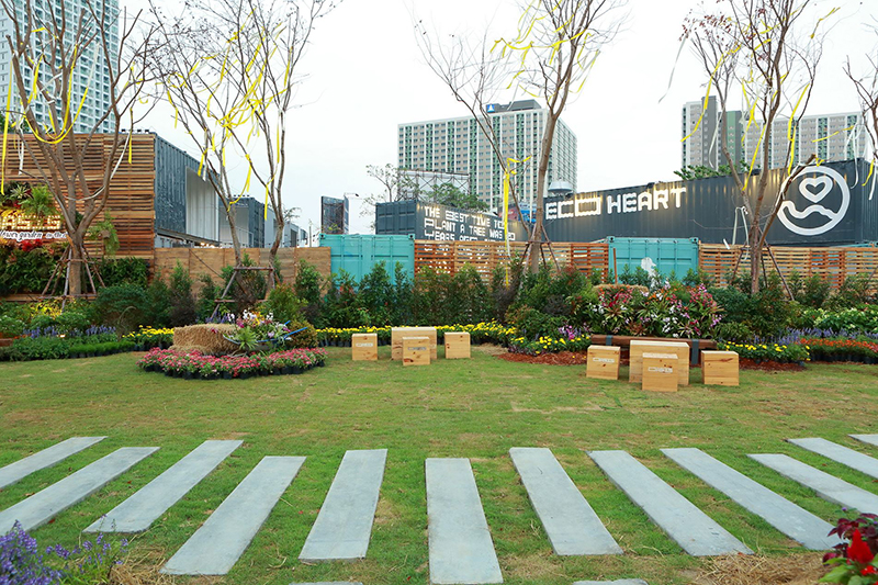 Oasis New Concept Flower Garden in the City Dooddot 2