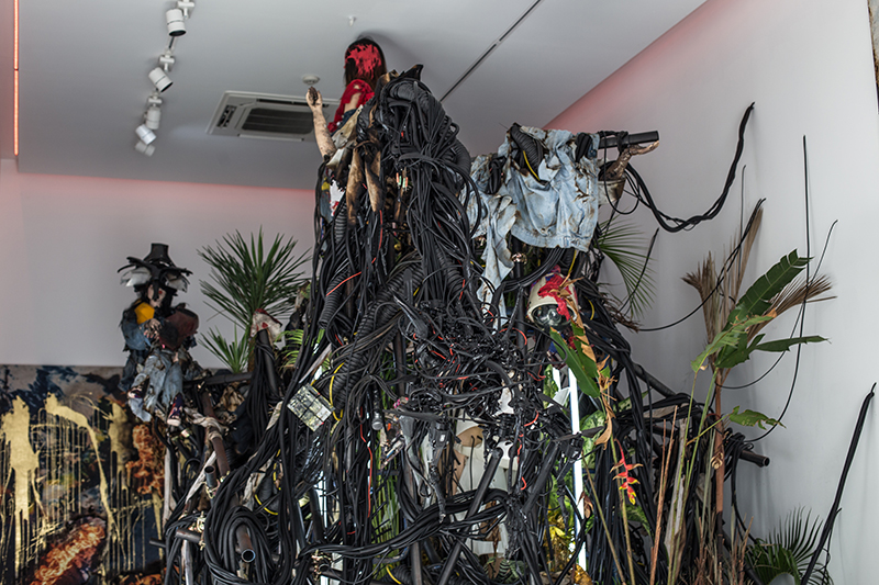 Recap Painting with history in a room filled with people with funny names 3 by Korakrit Arunanondchai Dooddot 9