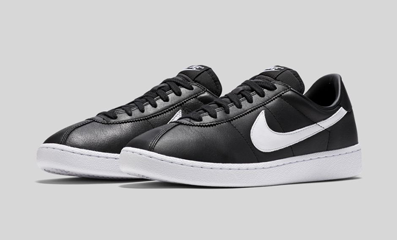 Nike Sportswear Bruin Leather QS Black White dooddot 1