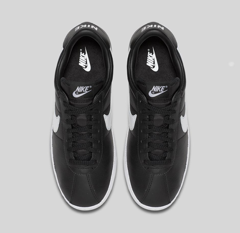 Nike Sportswear Bruin Leather QS Black White dooddot 3