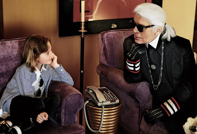 Hudson Kroenig Chanel Karl Lagerfeld dooddot 1