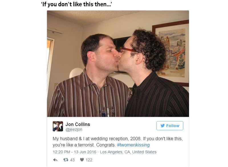 Two Men Kissing Campaign dooddot 3