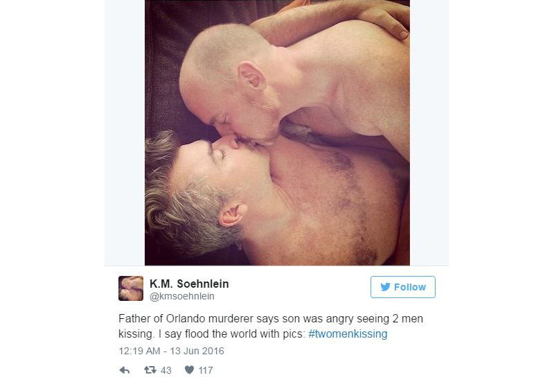 Two Men Kissing Campaign dooddot 5