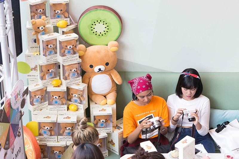 Canon EOS M10 x Rilakkuma Recap dooddot 7