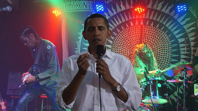 Barak Obama A White House Festival dooddot 1