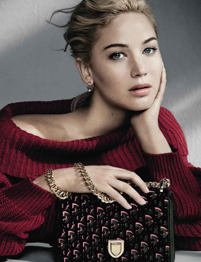 Jennifer Lawrence  x Dior Dooddot 6