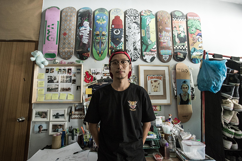 Tao Parinya Kitpullap Preduce Skateboards visit dooddot 1