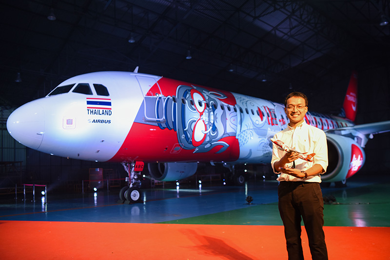 Air Asia Paint the Sky with Amazing Thailand Yak Cute dooddot 1