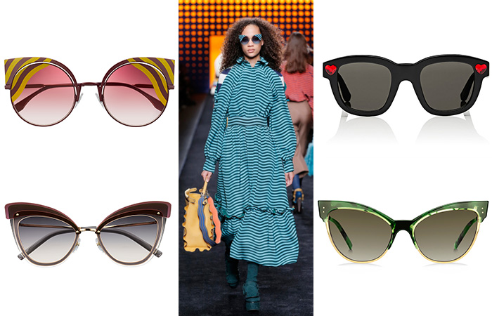 Sunglasses Fendi Marc Jacobs Saint Laurent Collection 2016 Dooddot 1