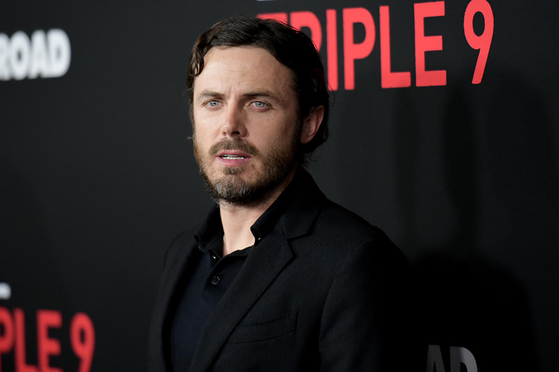 Actor Casey Affleck arrives at the LA premiere of "Triple 9" at the Regal Theater LA Live on Tuesday, Feb.16, 2016, in Los Angeles. (Photo by Richard Shotwell/Invision/AP)
