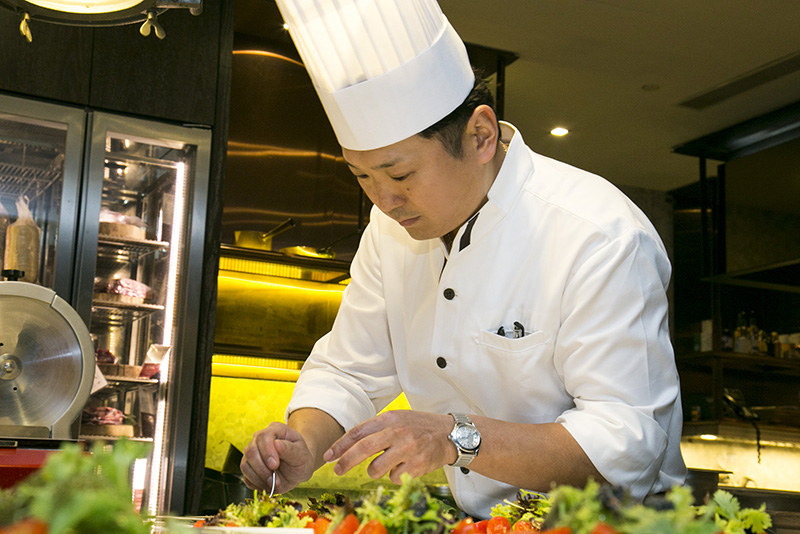 Hilton dinner Japanese-Italian culinary love affair dooddot 1