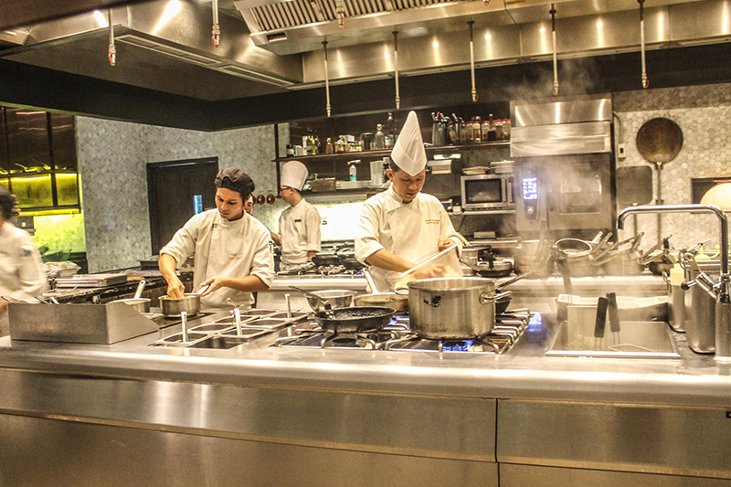 Hilton dinner Japanese-Italian culinary love affair dooddot 2