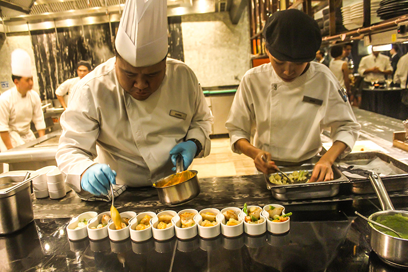 Hilton dinner Japanese-Italian culinary love affair dooddot 3-cover