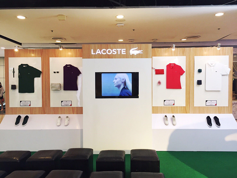 Lacoste Pop up ROADSHOW L.12.12 dooddot 1