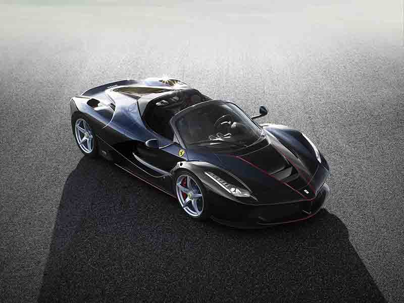 LaFerrari Aperta, reveal, Salone di Parigi 2016