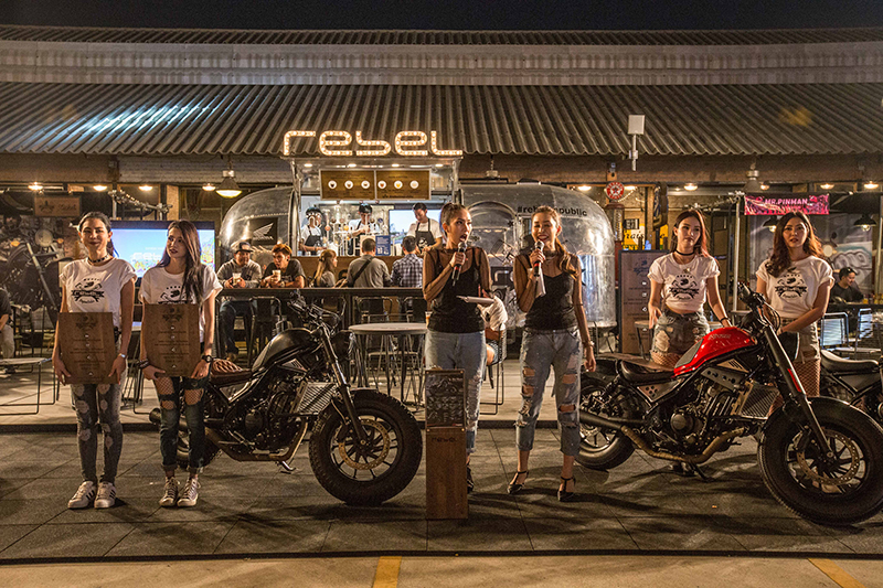 HONDA Rebel Republic CUSTOM Event dooddot 3