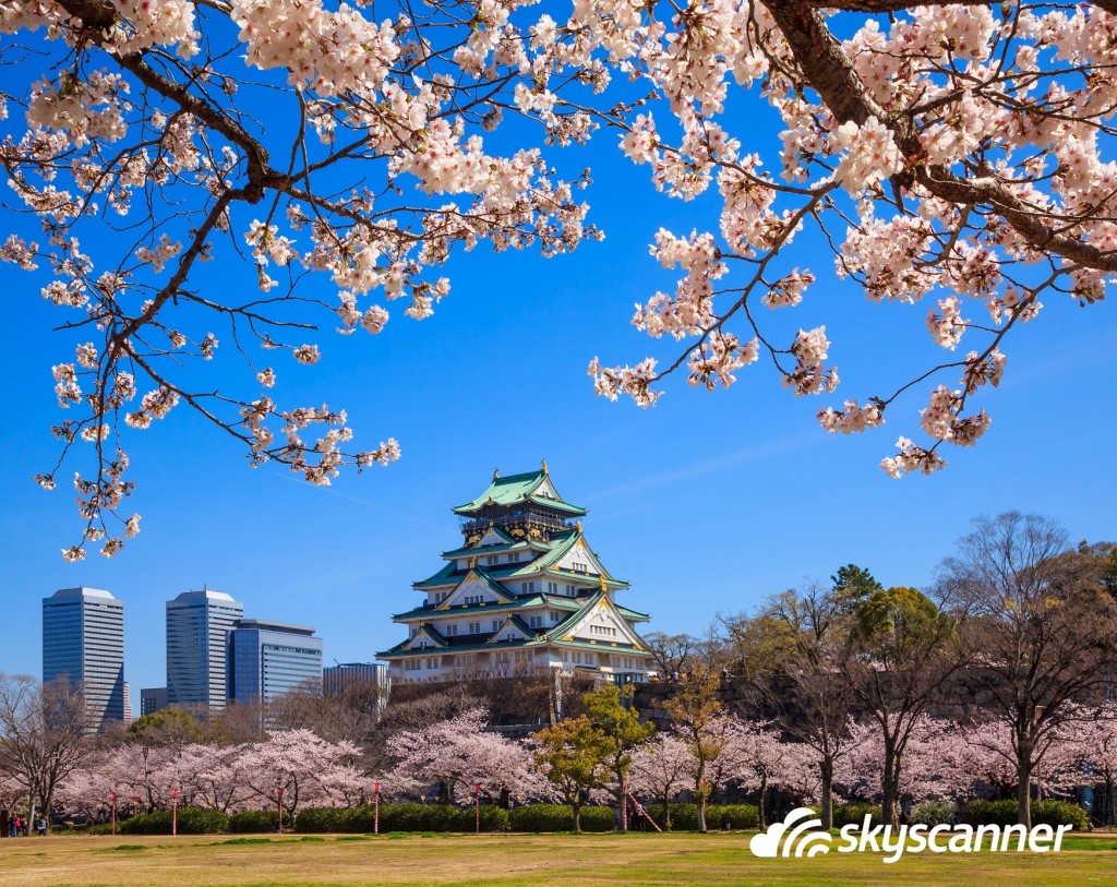 Osaka castle, Osaka, Japan