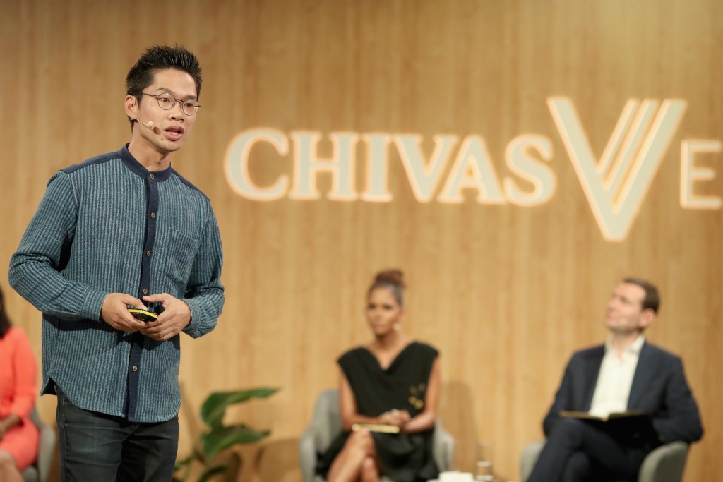 at The Chivas Venture $1m Global Startup Competition at LADC Studios on July 13, 2017 in Los Angeles, California.