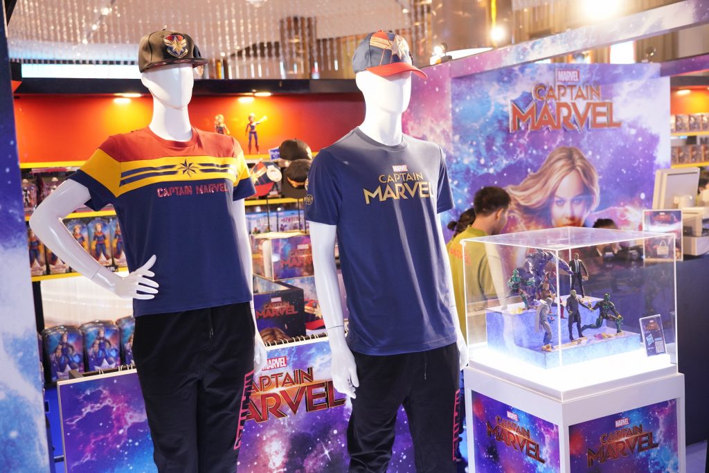 “CAPTAIN MARVEL INTEGRATED EVENT” ขนขบวนสินค้าลิขสิทธิ์และโปรโมชั่นแบบ